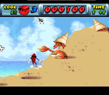 Cool Spot (USA) (Beta) screen shot game playing